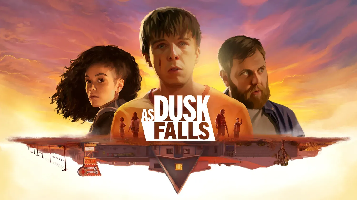 As Dusk Falls key art